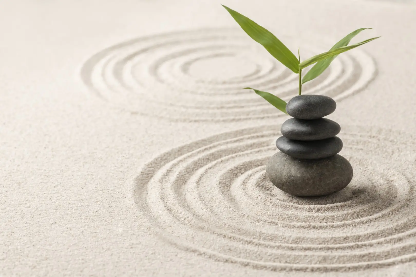 Des pierres zen